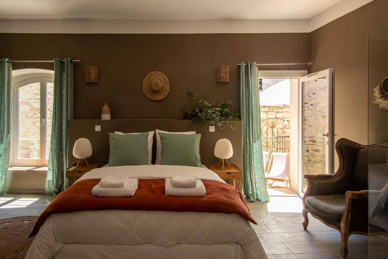 La Fugue, Demeure Historique Proche De Uzes,Nimes,Cevennes Hotell Brignon Exteriör bild