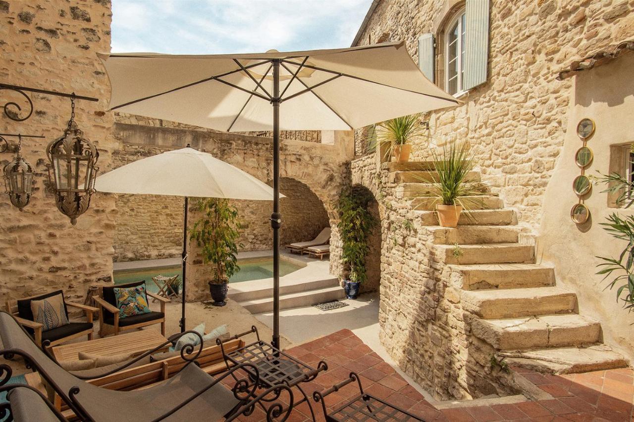 La Fugue, Demeure Historique Proche De Uzes,Nimes,Cevennes Hotell Brignon Exteriör bild